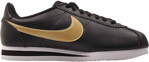 gold nike cortez womens