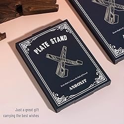 ANBOXIT Plate Stand for Display - 4.5 Inch Plate