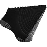 LITERRA 30 Pack Men & Women Ankle Socks - Bulk Athletic Unisex Quarter Breathable Thin Casual Basic Socks, Size 8-12/12-16