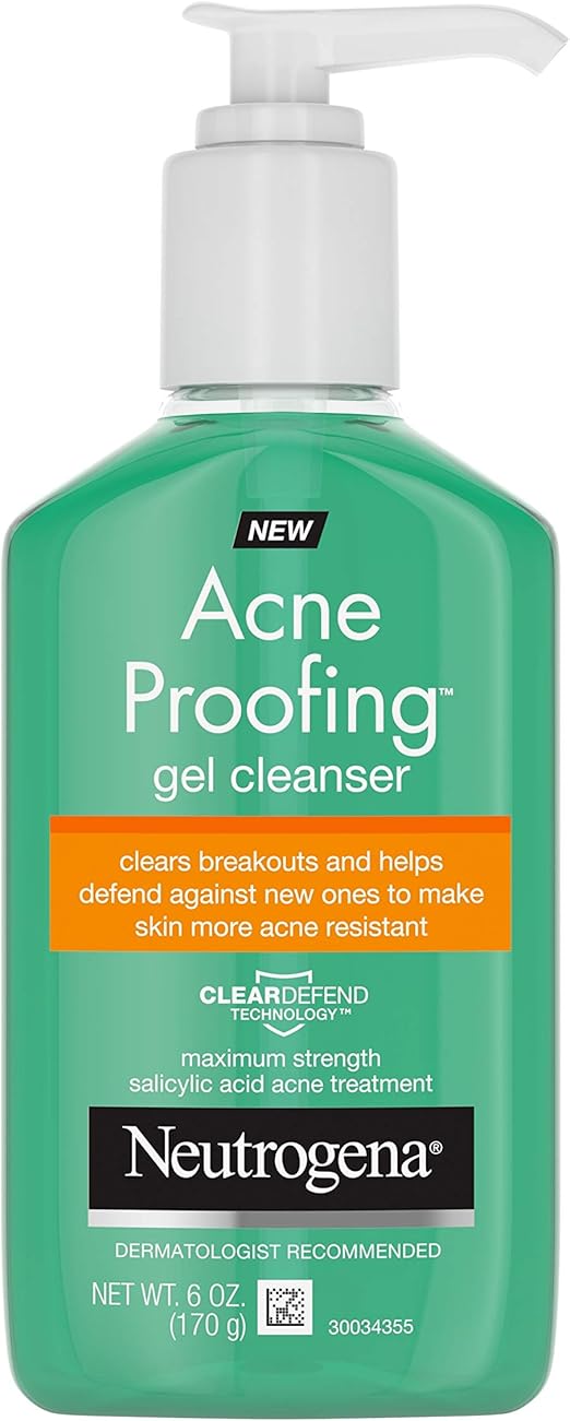 neutrogena acne proofing gel cleanser review