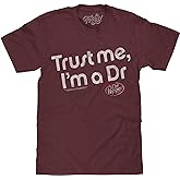 Tee Luv Men's Big and Tall Dr Pepper Shirt - Faded Trust Me I'm A Dr T-Shirt