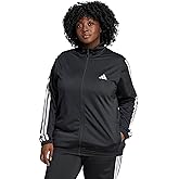 adidas womens Tricot 3-stripes Track Top