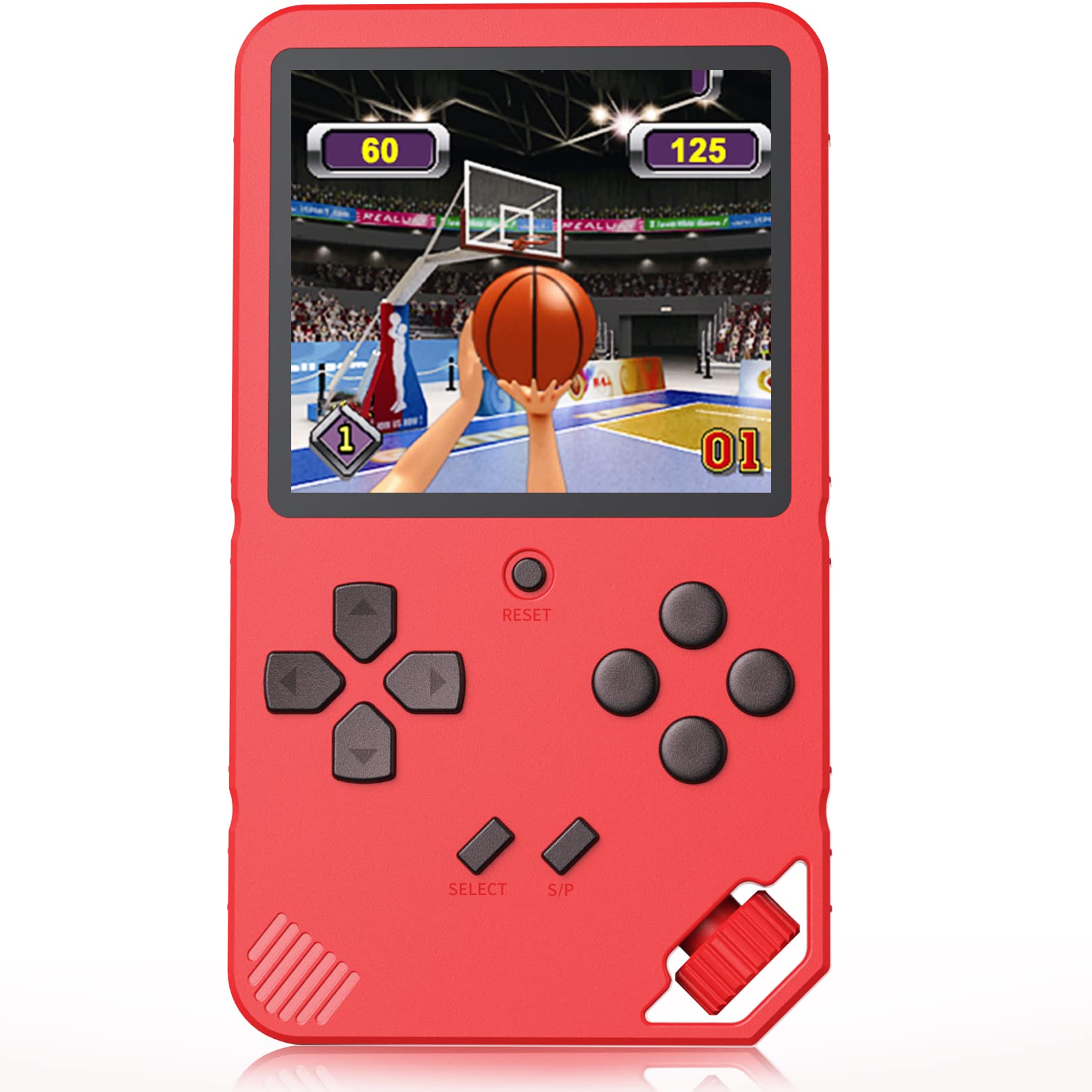 ZHISHAN Handheld Game Console Console with 3.0" Color Screen 220 16 Bit Fun Video Games Portable Gaming Player Toy for 14+ Birthday (Black)