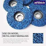 6PCS Strip Discs 100mm 4inch Paint Removal Disc for Angle Grinder view 2