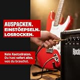 RockJam Electric Guitar Kit with Amp Bag Whammy Strap Spare Strings Lessons view 3