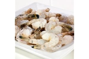 Today Gourmet Foods of NC - Shrimp - Uncooked Black Tiger - Shell On, Headless - 16/20 (5lb Pkg)