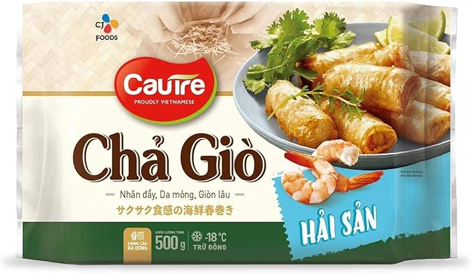 Amazon Cau Tre 冷凍海鮮揚げ春巻き 500g 1袋 Cha Gio Hai San Cau Tre 500g 1tui Cau Tre 冷凍惣菜 通販