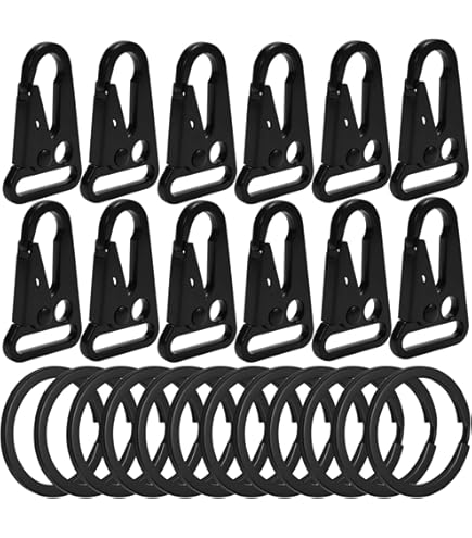 Amazon.com: CooBigo 12 Sets Tactical Snap Hook 1-inch Car Keys