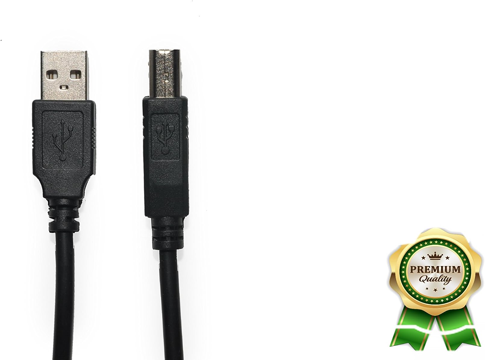 Premium Quality 1.5 Feet USB Cable for HP Photosmart c6280 All-in-one - 2.0 Printer Cable - By Cable Sea