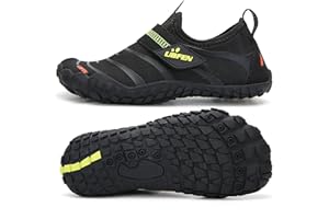 UBFEN Water Shoes for Kids Boys Girls Aqua Socks Barefoot Beach Sports Swim Pool Quick Dry Lightweight Toddler Little Big Kid