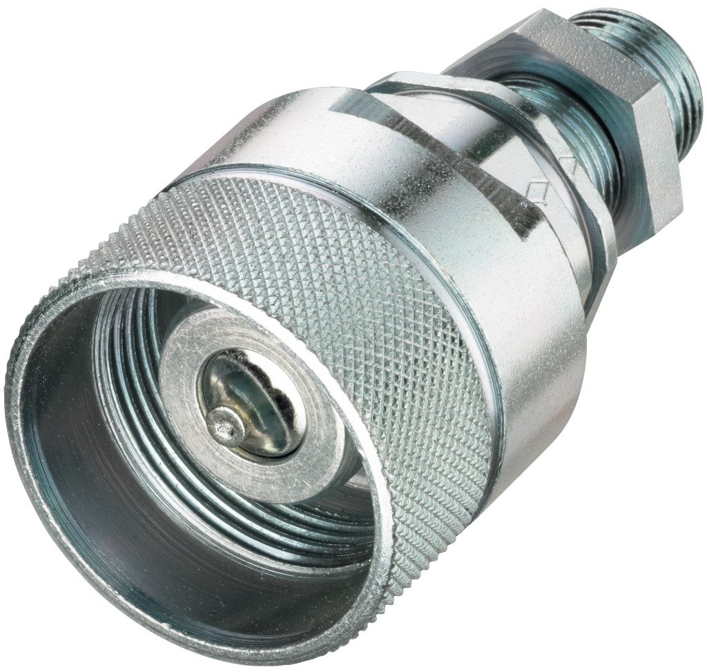 Screw-to-Connect Coupling male tip size 6, 30-S bulkhead