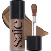 Saie Dew Bronze - Hydrating Liquid Bronzer Stick For a Sun Kissed Glow - Liquid Contour Stick Infused with Nourishing Skin Care Ingredients - Sculpted Face Makeup Essential - Salt (0.4 oz)