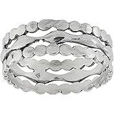 Silpada 'Triple Luck' Sterling Silver Ring