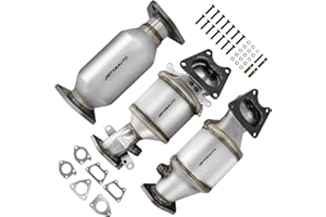 ABYSMAUTO Catalytic Converter Direct-fit Compatible with Honda Odyssey 2005-2007, Pilot 2005-2008, Acura MDX 2003-2006 3.5L V6 Catalytic Convertor (EPA Compliant)