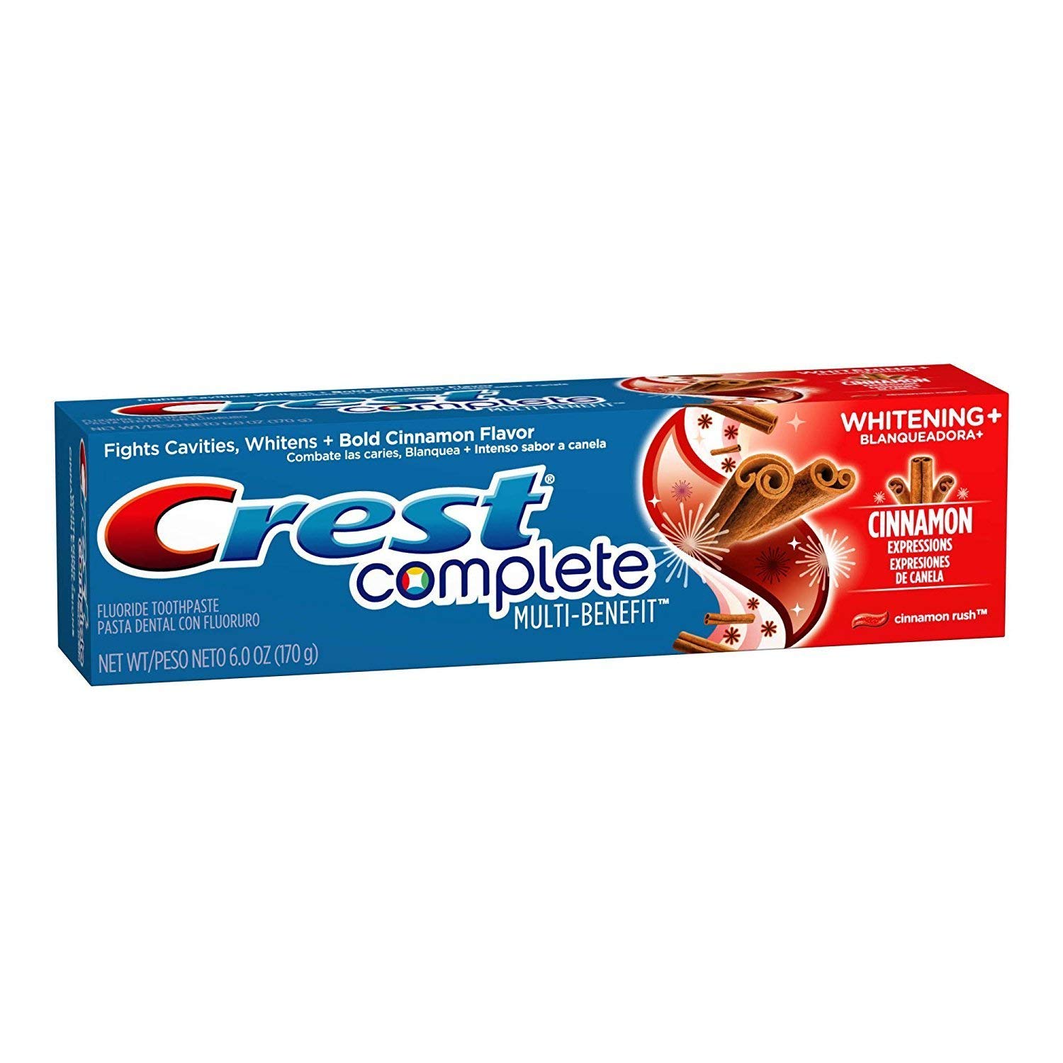 Crest Exp Cinn Rush #31 Size 6z Crest Whitening Expressions Cinnamon Rush Toothpaste