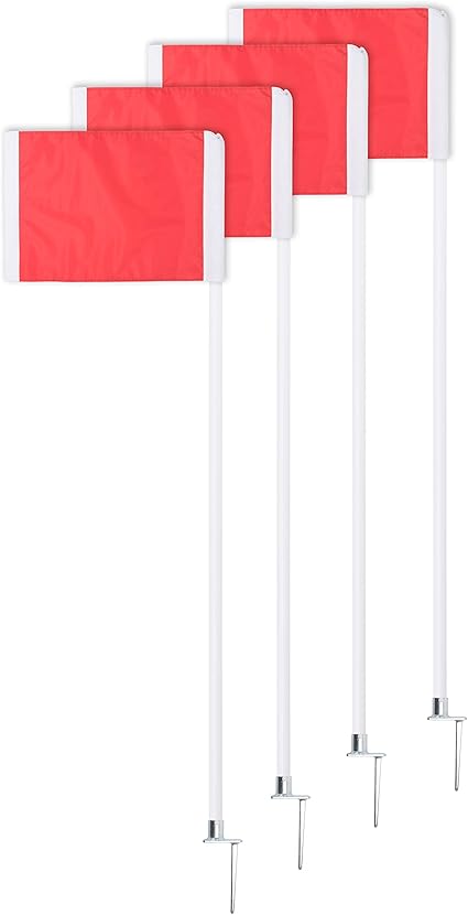 spring loaded corner flags