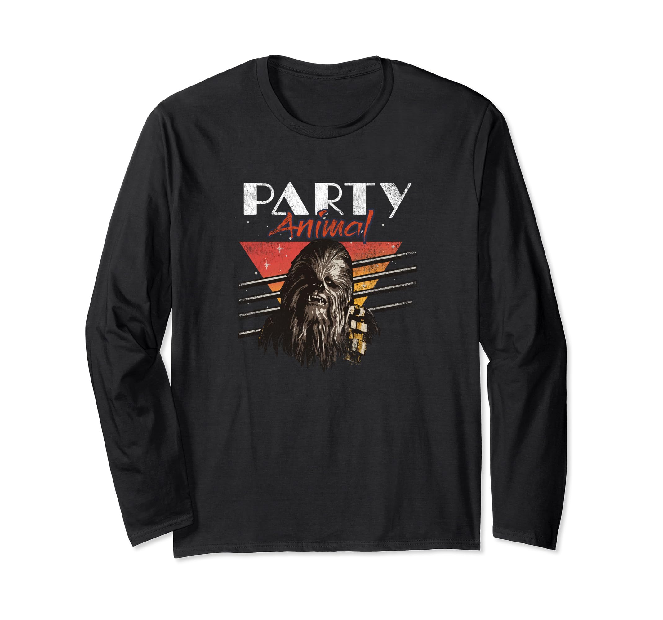 Star Wars Chewbacca Party Animal Vintage Long Sleeve T-Shirt