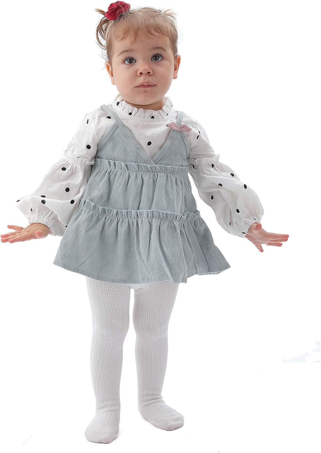 Epeius Baby Girls Tights Cable Knit Leggings Stockings Cotton Pantyhose for Newborn Infants Toddlers 3/6 Pack: Clothing
