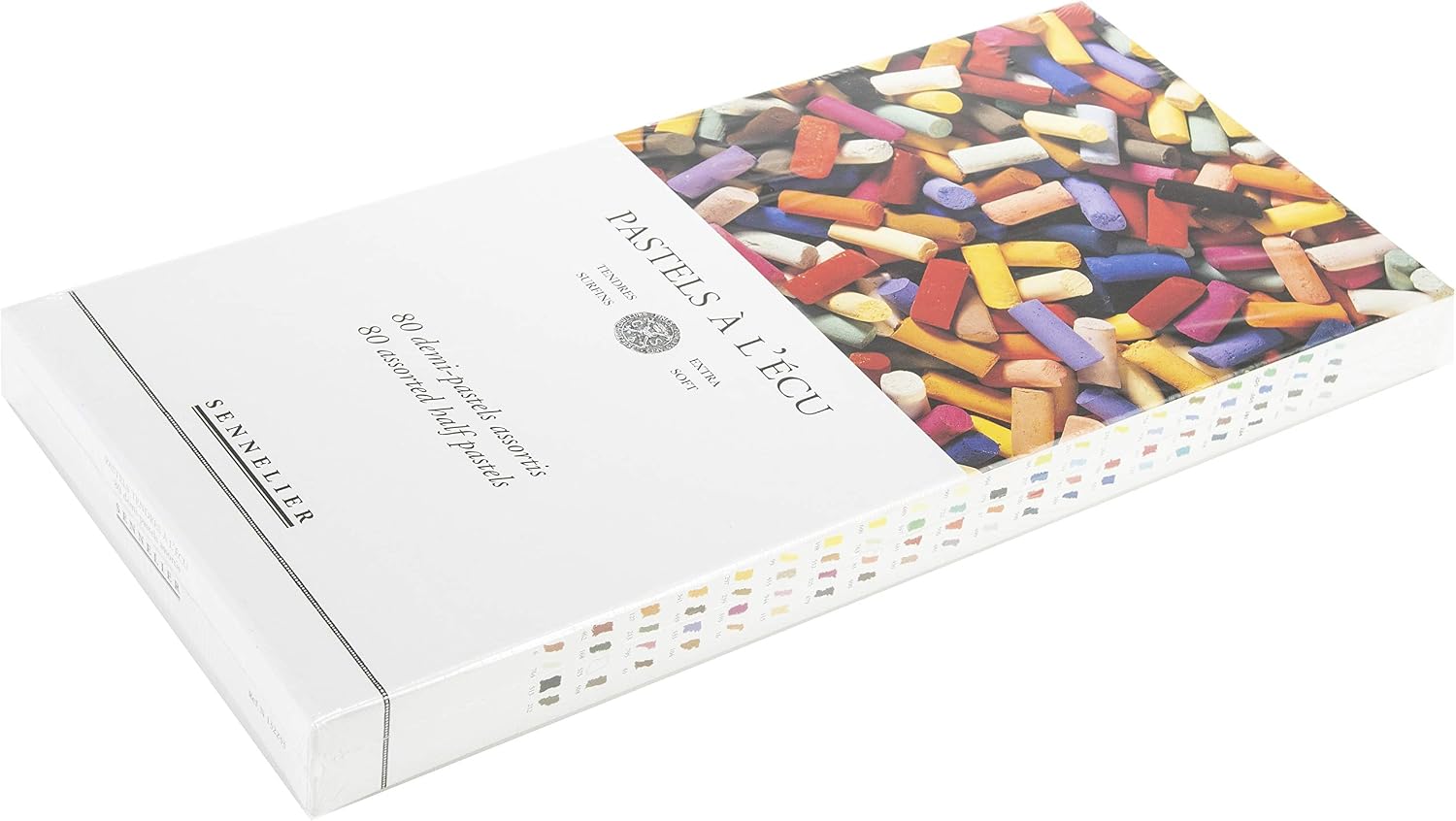 Sennelier Pastels Soft Half ST PKG, 80 Count (Pack of 1), multicolor - Image 3