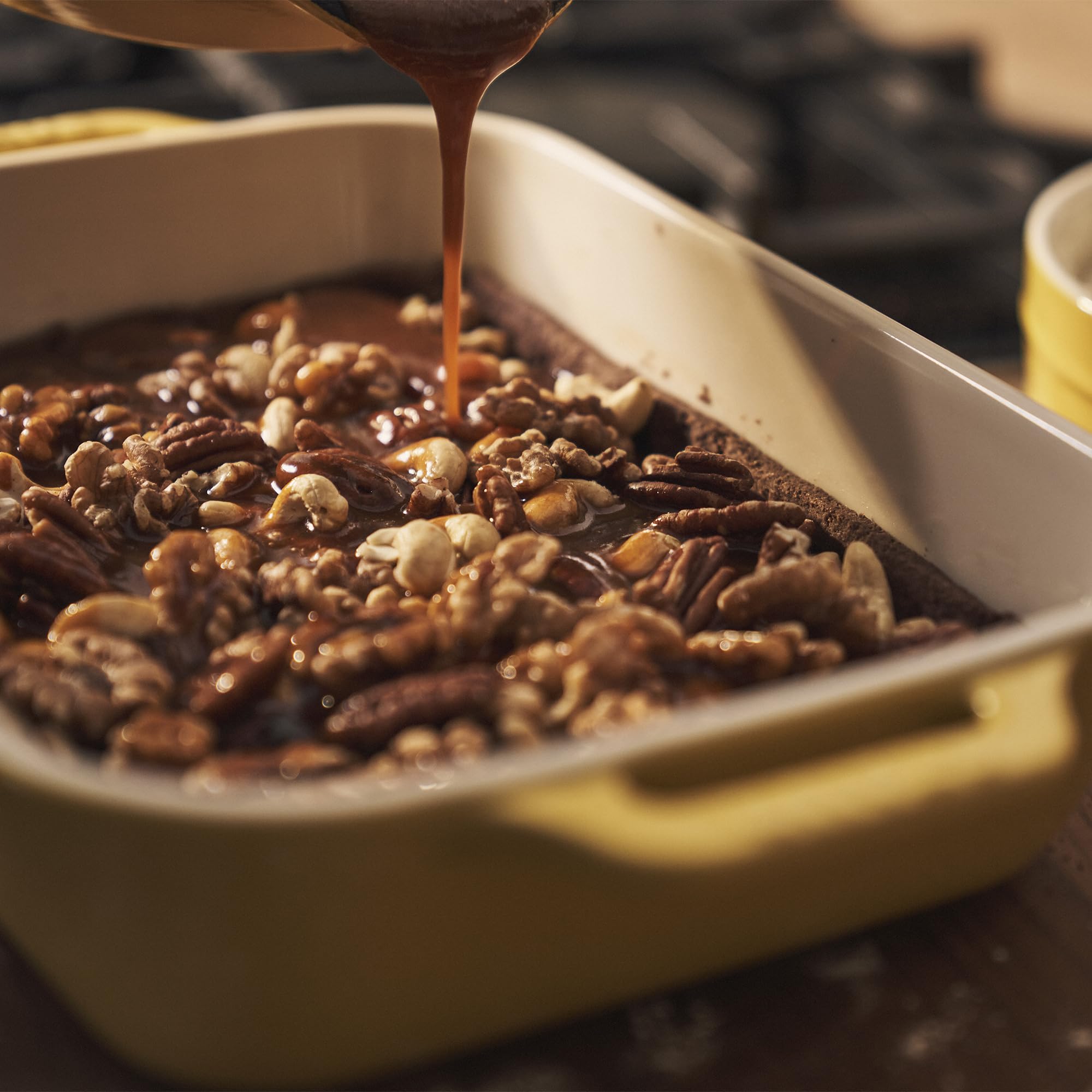 STAUB Ceramic 3-pc Rectangular Baking Dish Set - Citron