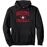 Ohio State Buckeyes Football Sack Black Officially Licensed Pullover Hoodie