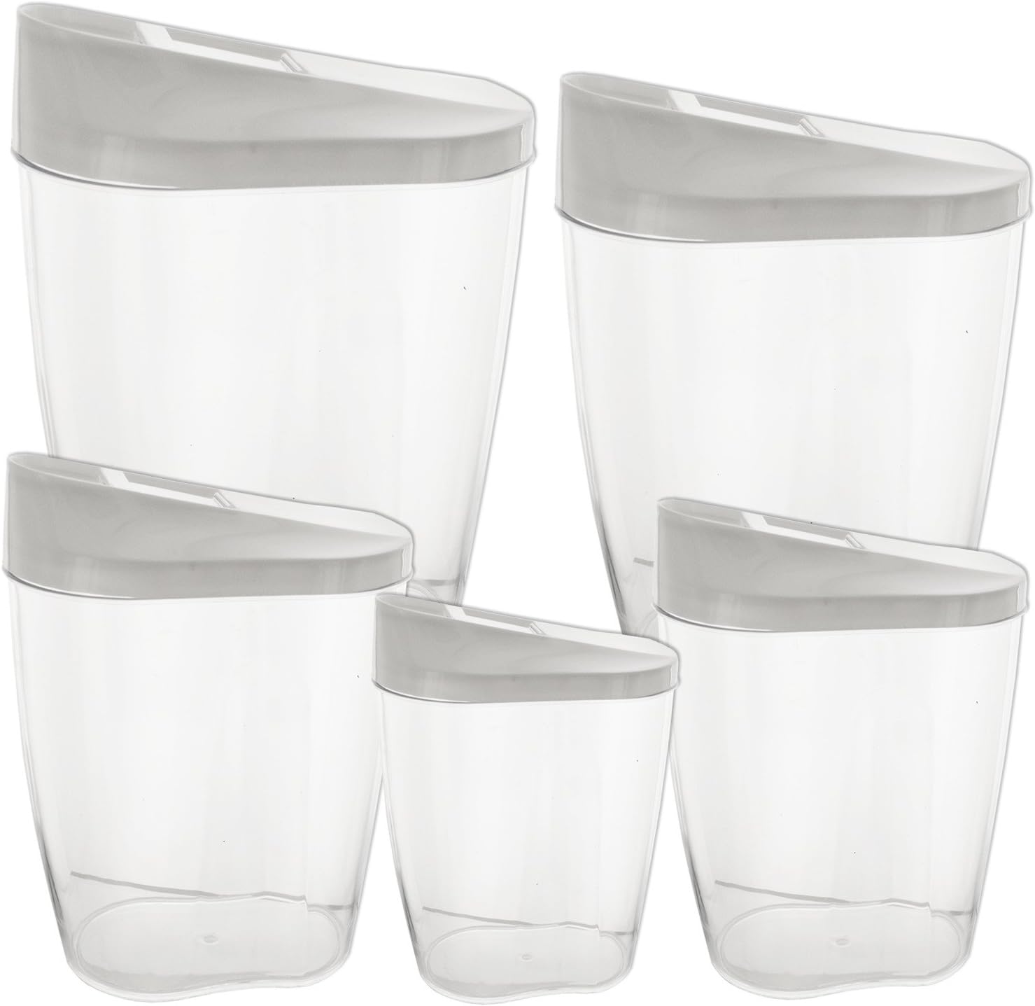 123Wholesale Set of 6 Nesting Food Container Set with