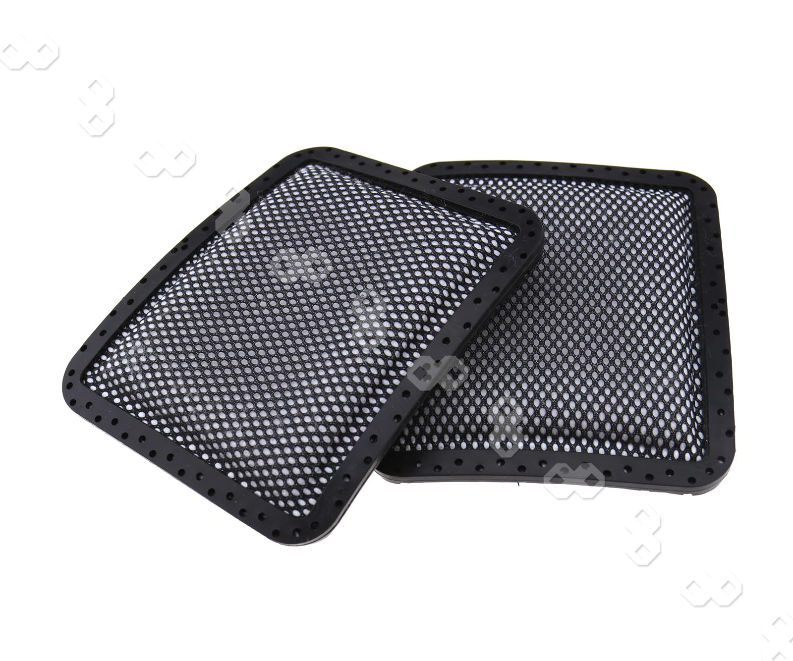 ENET YINETTECH 2PCS Washable Padded Cleaner Filters Black Set Fits For Gtech AR01 AR02 DM001