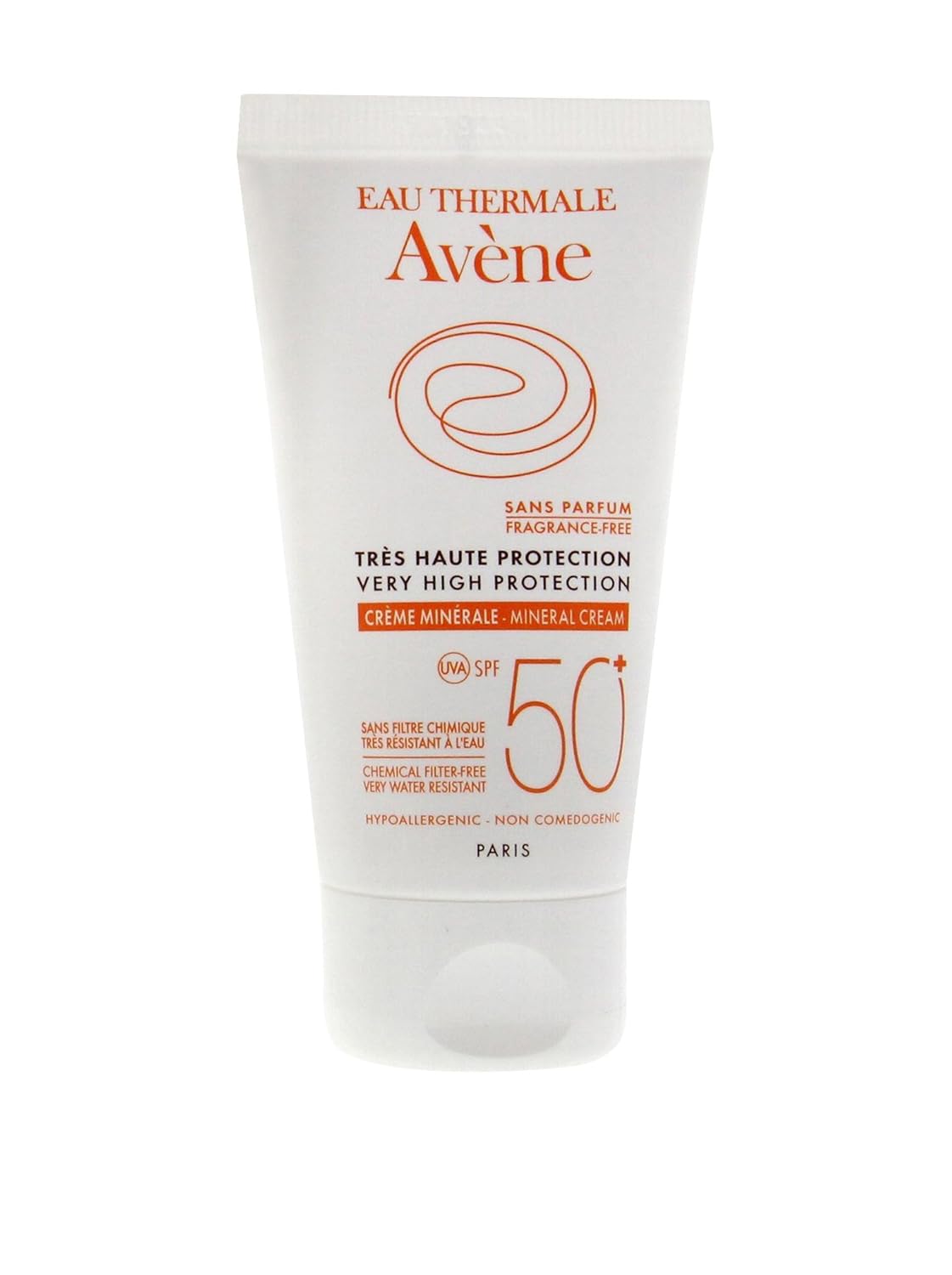 Avène Solar Crema Pantalla Física Piel Intolerante SPF 50 - 50 ml