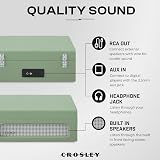 Crosley Voyager Bluetooth 3-Speed Portable Turntable Sage view 5