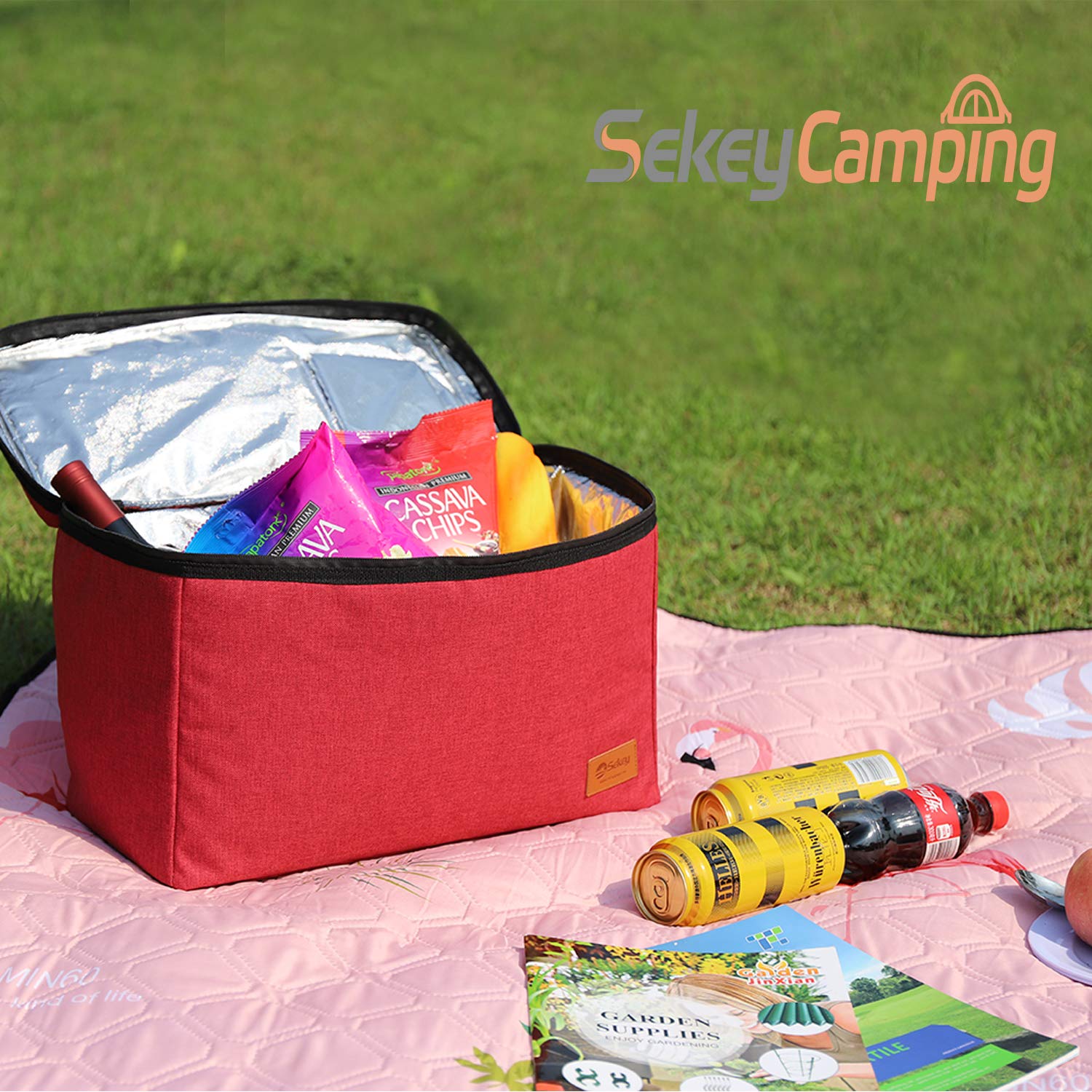 Sekey Bolsa Térmica 24L, Bolsa Nevera portátil, Bolsa de Picnic ...