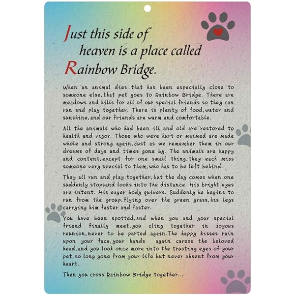 Is The Rainbow Bridge Poem Copyrighted