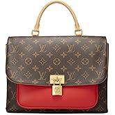 What Goes Around Comes Around Women's Pre-Loved Louis Vuitton Monogram Marignan Messenger Bag, Red, One Size