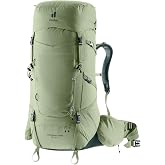Deuter Women&rsquo;s Aircontact Core 55 + 10L SL, Multi-Day Hike Backpacking - Grove-Ivy