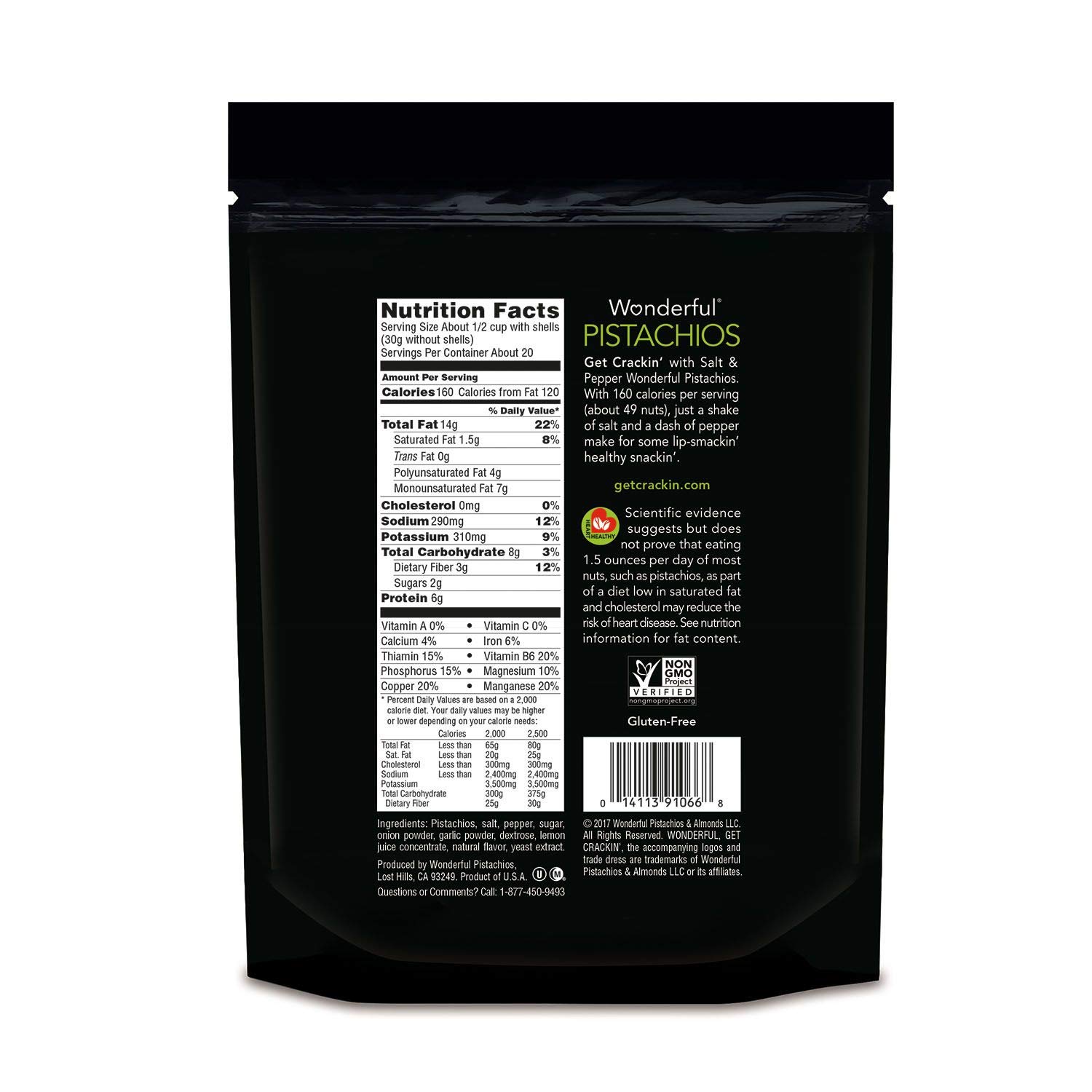 Costco Salt And Pepper Pistachios Nutrition Runners High Nutrition