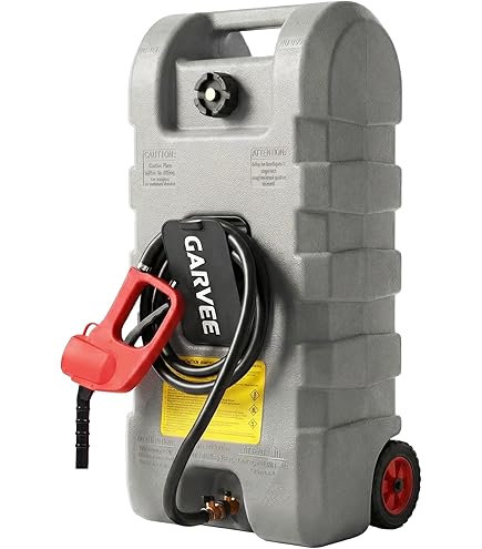 Amazon.com: Zstar 15 Gallon Fuel Caddy, Portable Gas Tank with