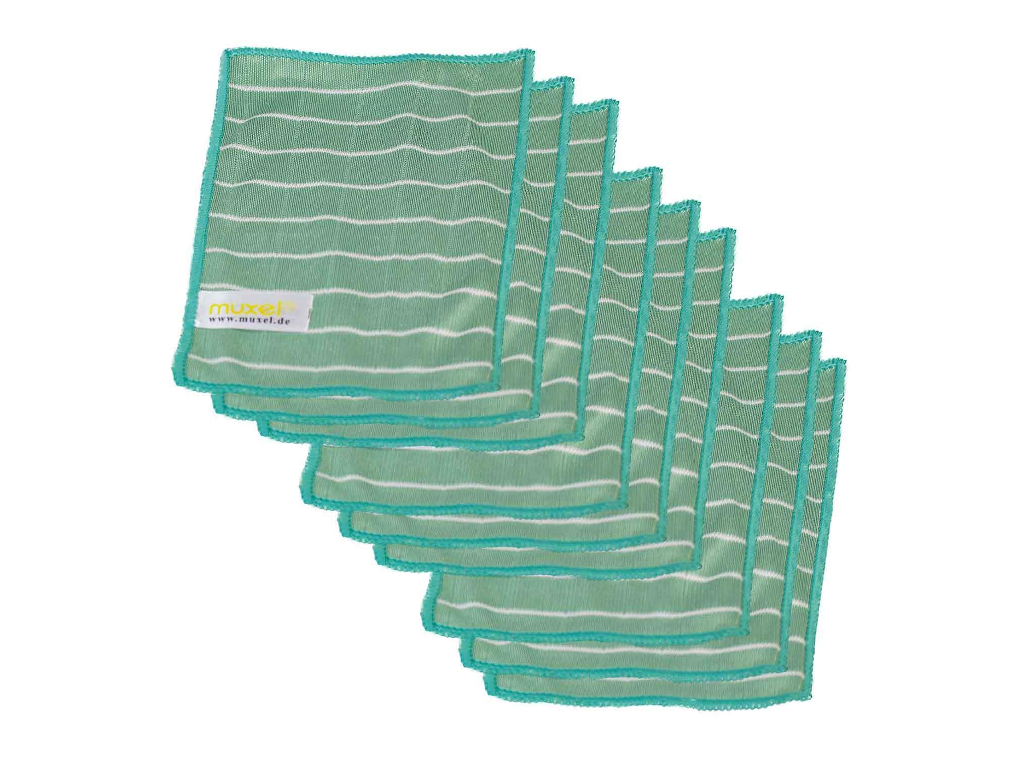 Muxel Glasses Cleaning Cloth Microfibre Cleaning Cloths Bamboo 9 Cloths