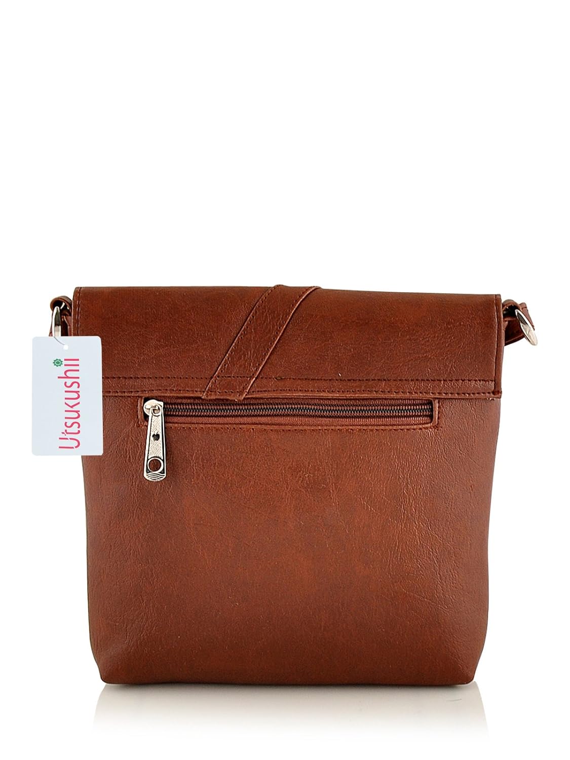 utsukushii women's sling bag (tan) (bg569g)