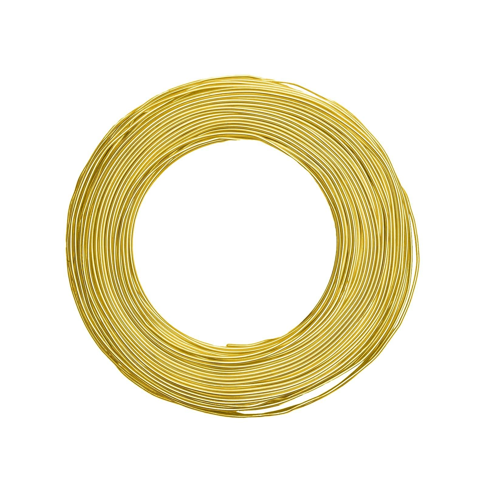 Vaessen Creative Aluminium Wire, Sunny Yellow, One Size