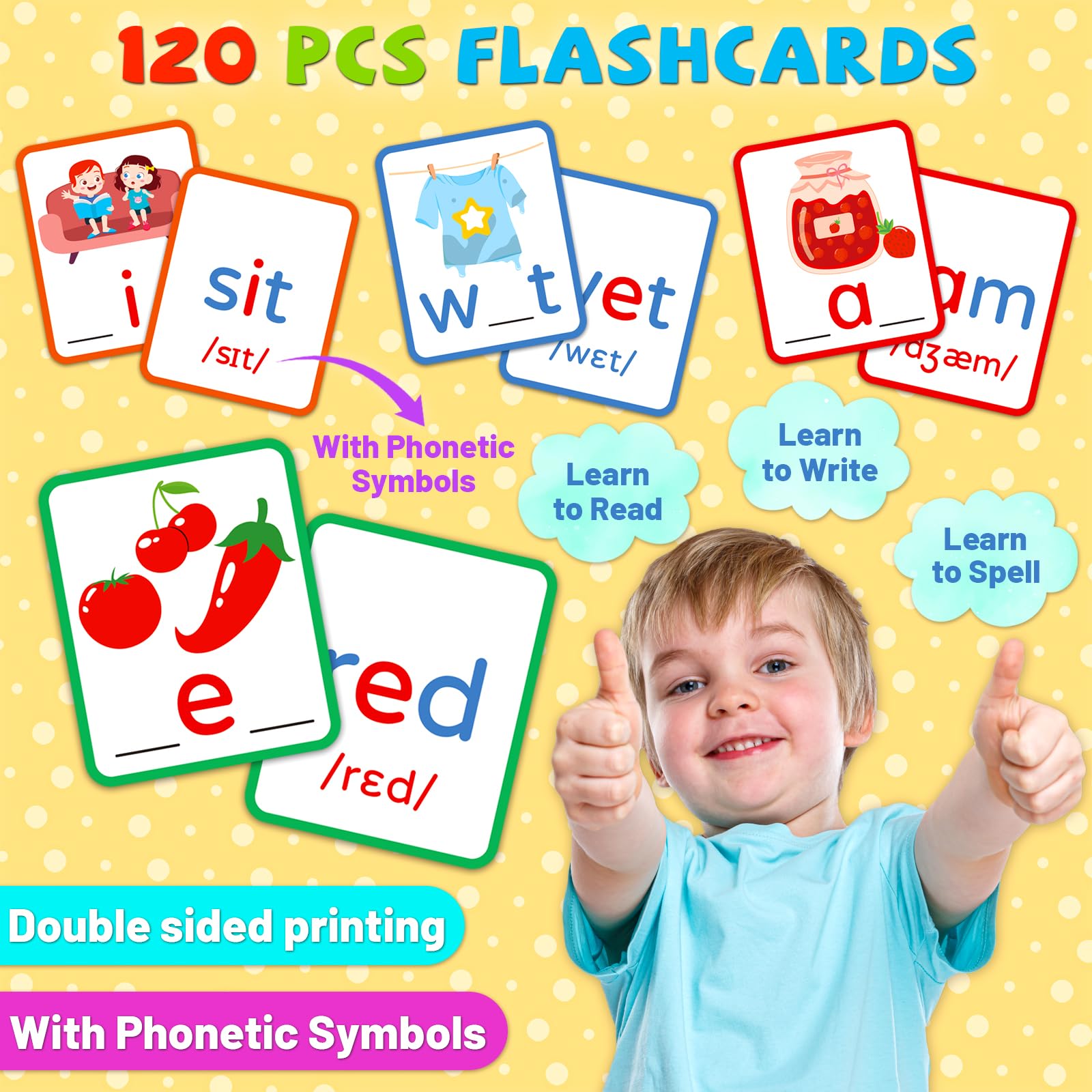 Mua zheyistep CVC Word Games Writing Spelling Flash Cards for ...