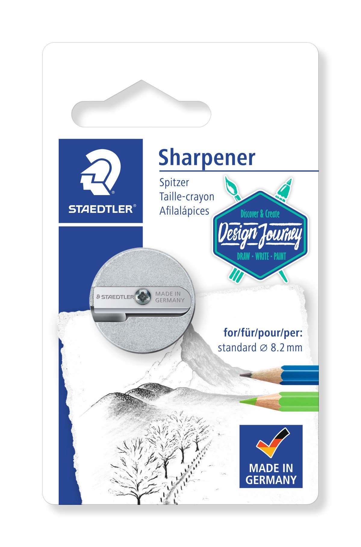 STAEDTLER Mars Double Hole Sharpener (510 25BK-C)