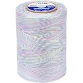 Coats Cotton Machine Quilting Multicolor Thread 1200yd - Baby Pastels