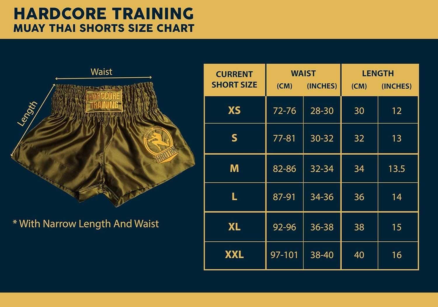 Hardcore Training Classic Muay Thai Shorts Black White Red Camo Blue Kick Boxing MMA Combat Sport Sparring Trunks : Clothing