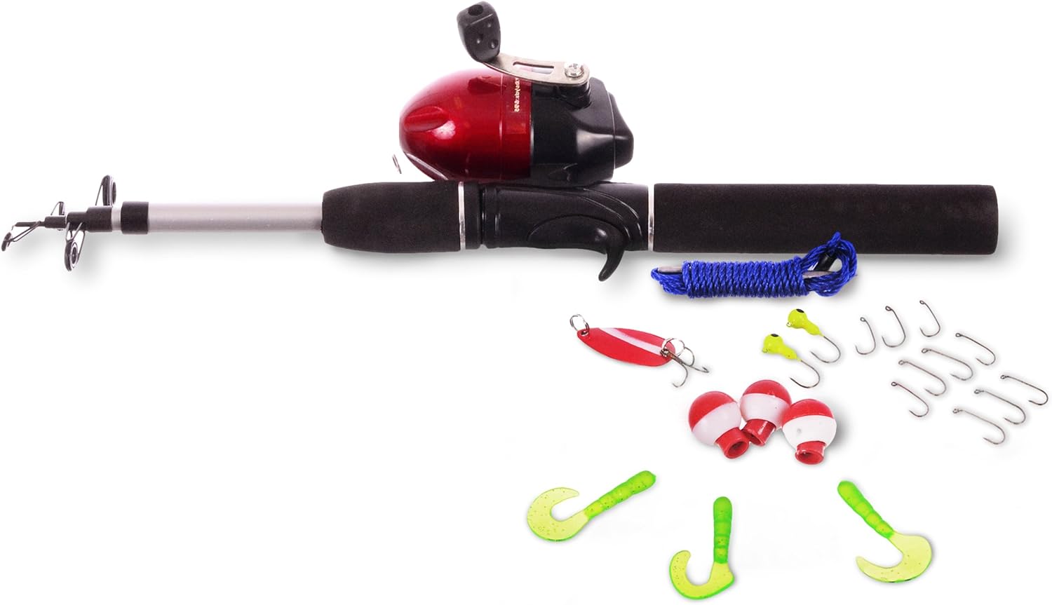 Fishing Gear Plus Telescopic Kids Fishing Pole with Float