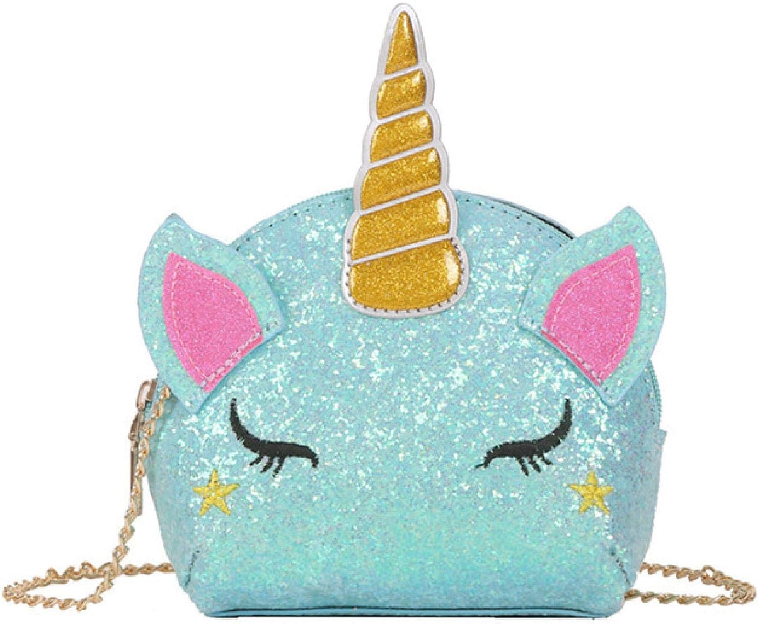 Girls Purses Fashion Children Girls Shoulder Bag Cute Unicorn Animals
