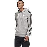 adidas mens Essentials 3-stripes French Terry Hoodie
