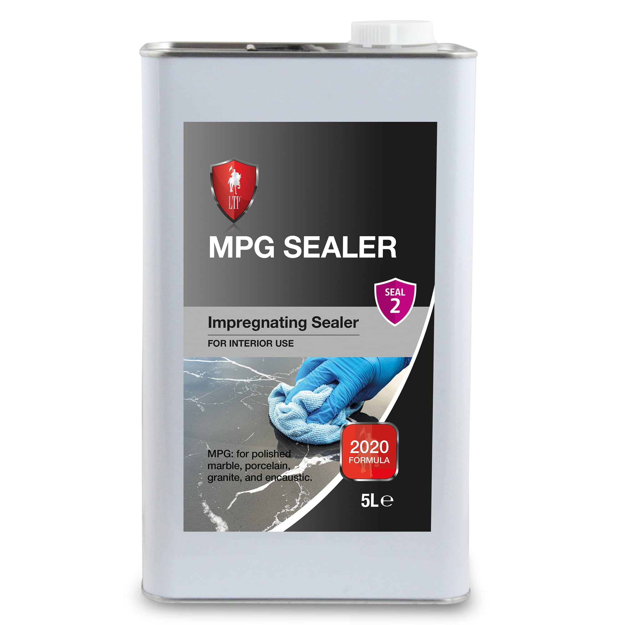 LTP Polished Porcelain Sealer (MPG) - Suitable for Marble and Granite (5 Litre Tin)