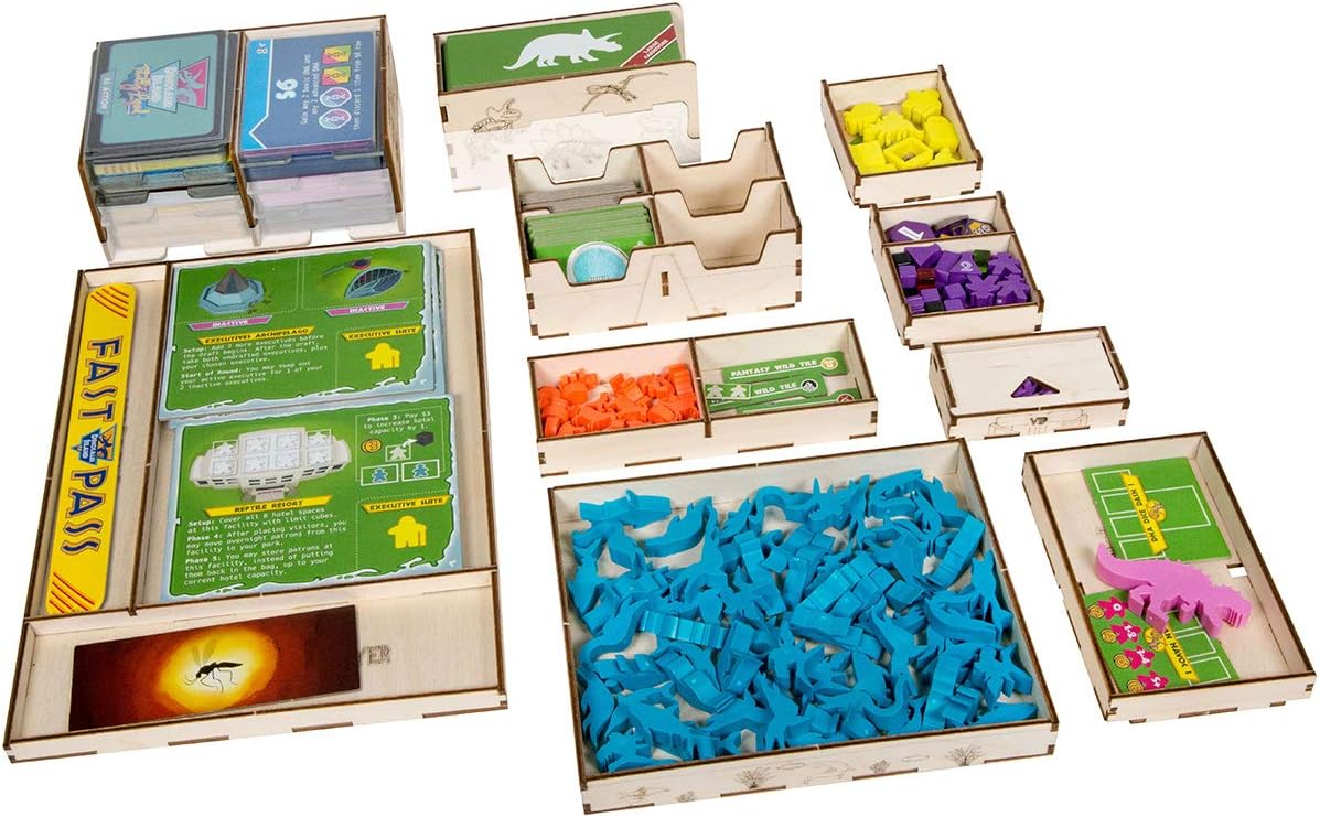 The Broken Token Dinosaur Island Game Organizer