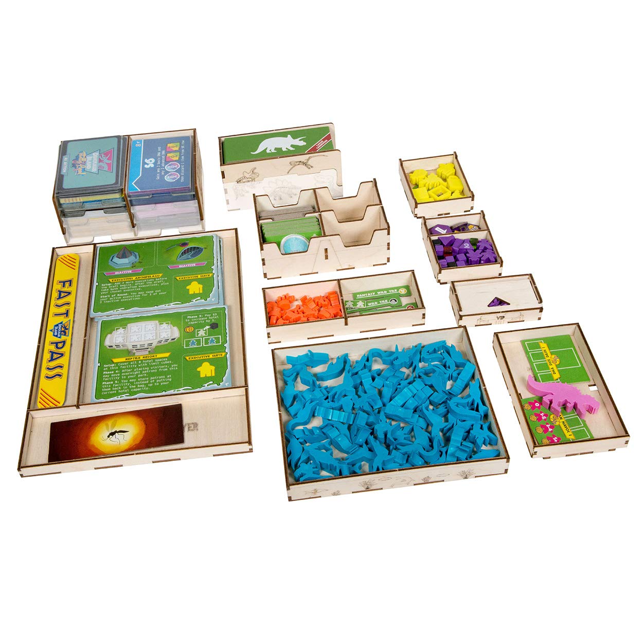 The Broken Token Dinosaur Island Game Organizer