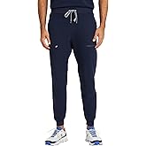 Fabletics Men's All-Shift 5-Pocket Scrub Jogger - MotionTech, 4-Way Stretch, Pocket-Packed, Lightweight, Semi-Slim Fit
