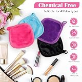 Orighty Flannel Makeup Remover Cloths 12 Pack 5x5 inches Reusable view 3
